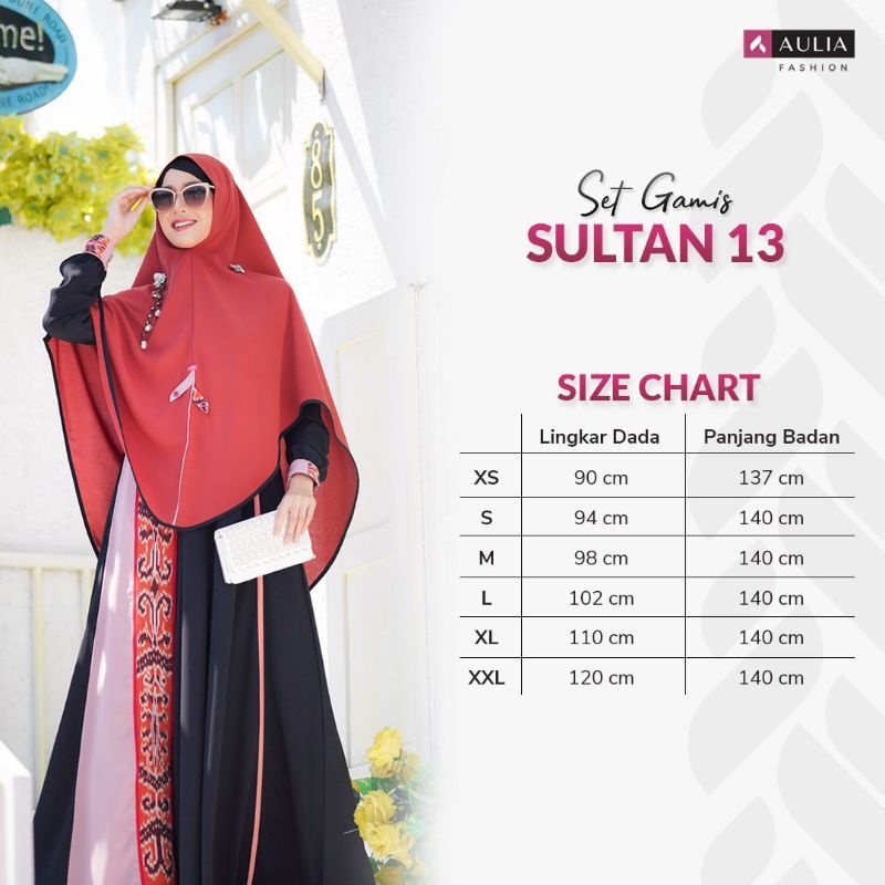 Aulia Gamis Sultan terbaru SET khimar gamis aulia terbaru