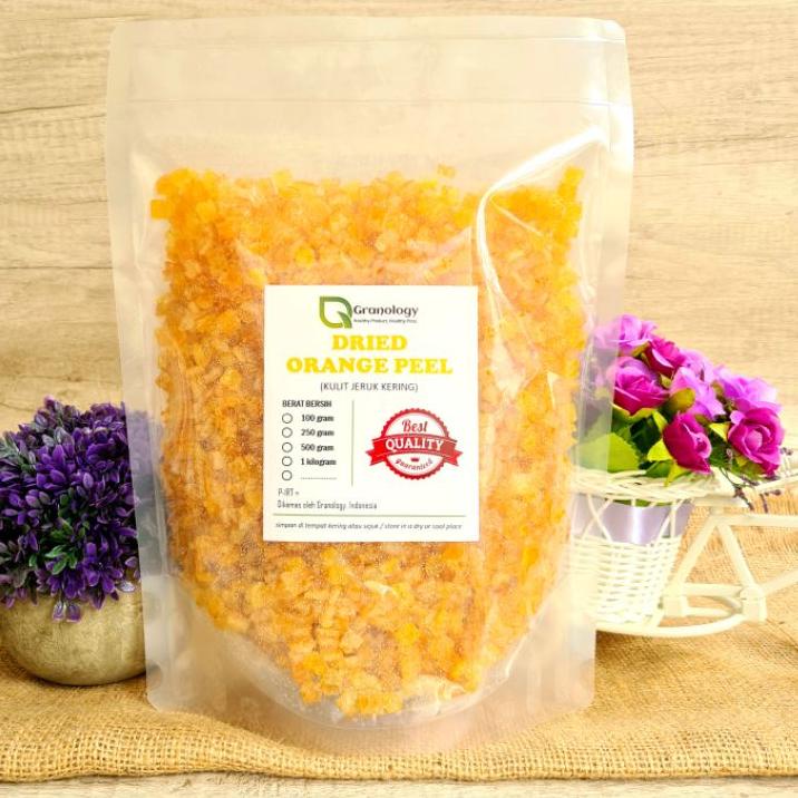 

♗ Potongan Kulit Jeruk / Aptunion Orange Peel Import (1 kilogram) by Granology ۝