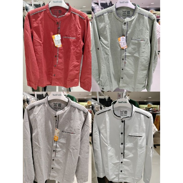 TWIST KIDS Kemeja koko anak size 4-14