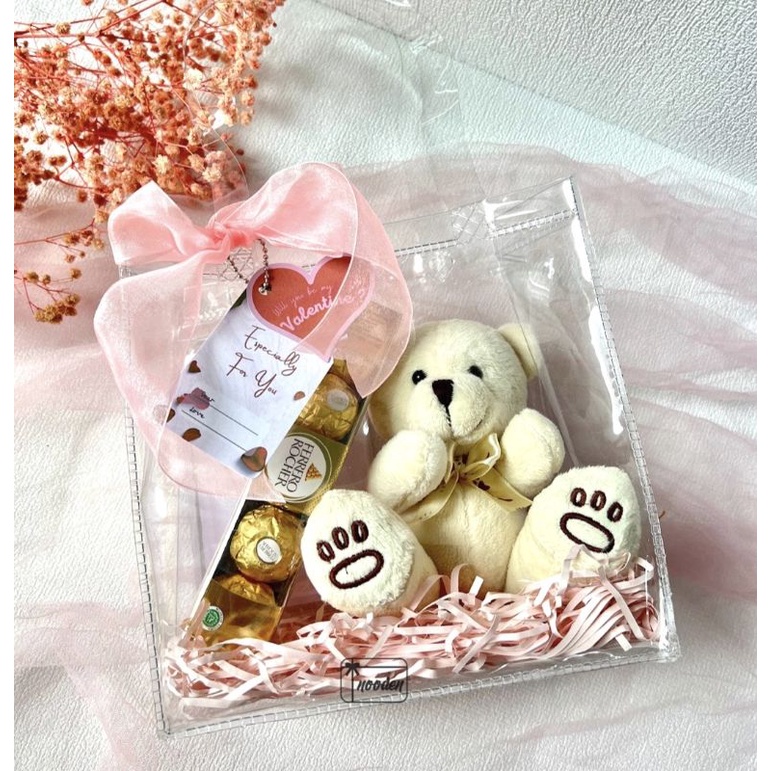 

VALENTINE GIFT READY STOCK gift box unik tote bag kado flower box kotak bunga set