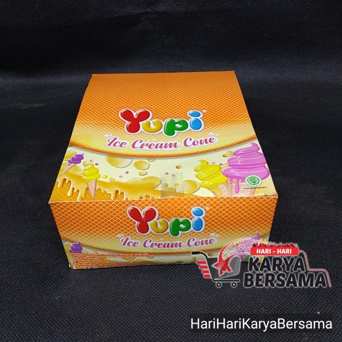 

YUPI ICE CREAM CONE MINI 24'S X 7GR