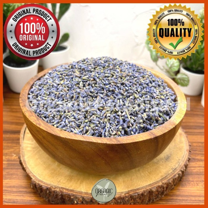 

Teh Bunga Lavender Kering / Premium Dried Lavender Flower Tea 250 Gram