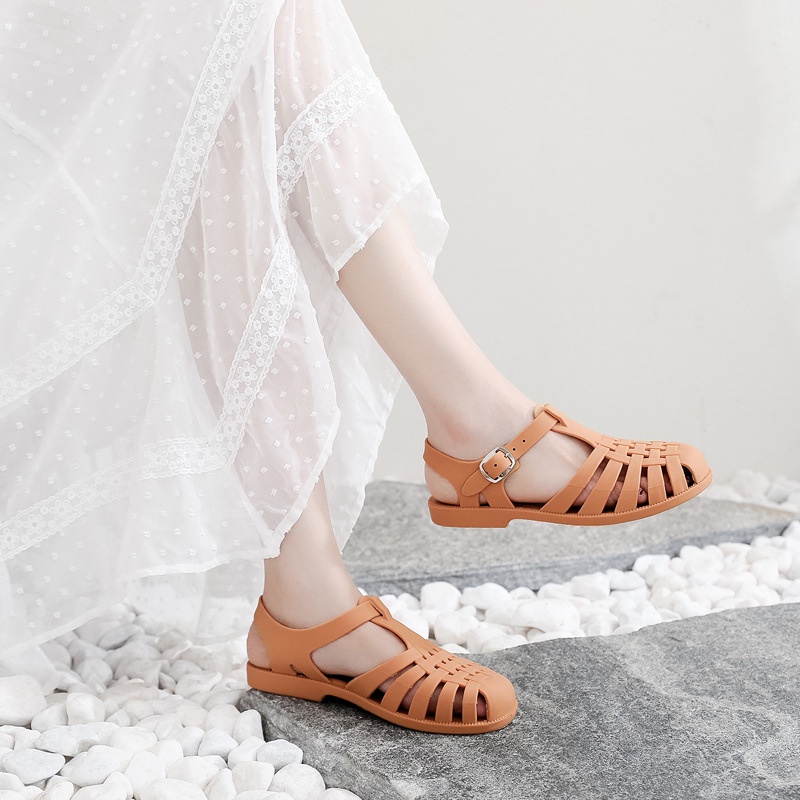 Sandal BELLA Size 31 - 40 Anak Perempuan 7 Tahun - Dewasa Wanita Premium Import Selop Karet Anti Selip Fashion Korea Jepang Gadis Sepatu Jepit Wangi Permen