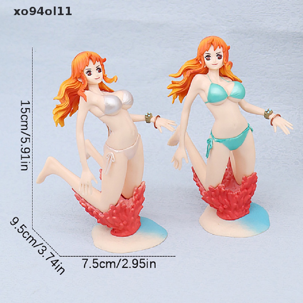 Xo One Piece Anime Figure Nami Gadis Seksi PVC Action Figure Patung Model Boneka Mainan Hadiah Ulang Tahun Terbaik OL