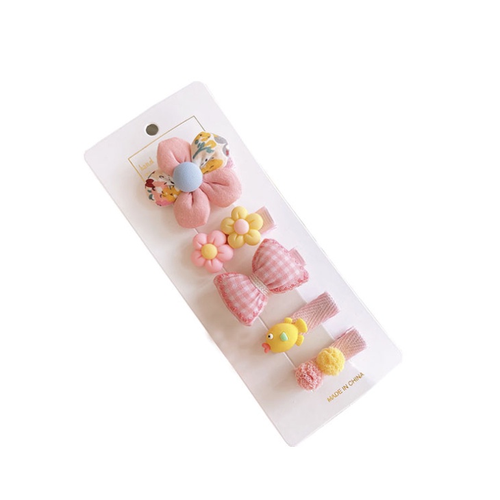babyfit jepit rambut MULTI FLOWER in1 5in1 3in1 jepitan anak perempuan import zx-0213