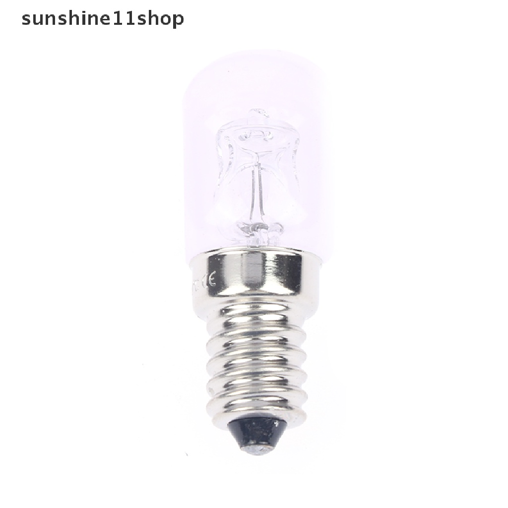 Sho Lampu Oven 220v 25W Tahan Suhu Tinggi 500derajat E14 Mulut Ulir Kecil N