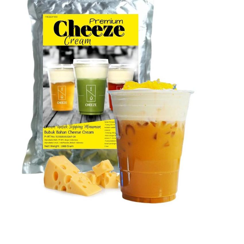 

♘ PREMIUM Cheese cream 1Kg / Cheese tea cream 1Kg / Cream cheese / Cheese foam / Cheese tea foam ✩
