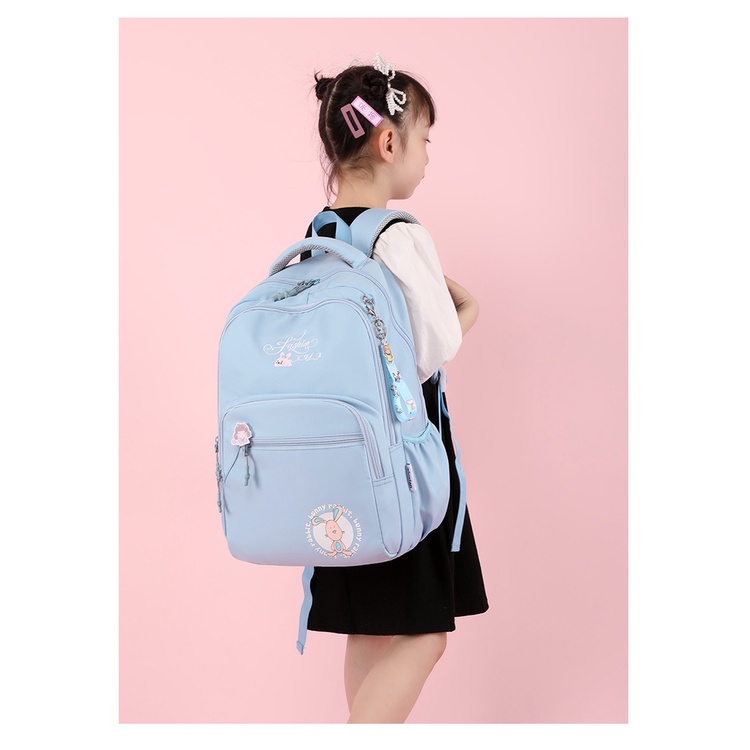 Diobrale - Tas Ransel Sekolah Anak Perempuan Terbaru Hits Populer Aesthetic Tas Punggung Remaja Wanita Murah