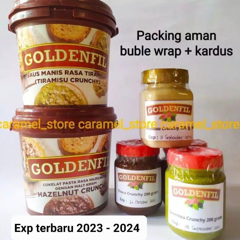 

B81 Selai Goldenfil Isi 200 gram Paking buble wrap + Kardus BEST SELLER ー