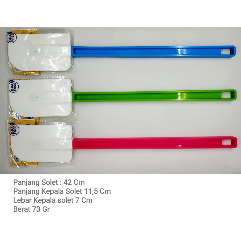 Solet spatula JUMBO hawaii/solet spatula adonan HAWAII