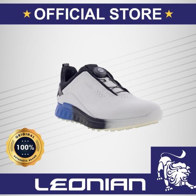 Ecco S-Three White/Regatta Boa Gore-Tex Golf Shoe