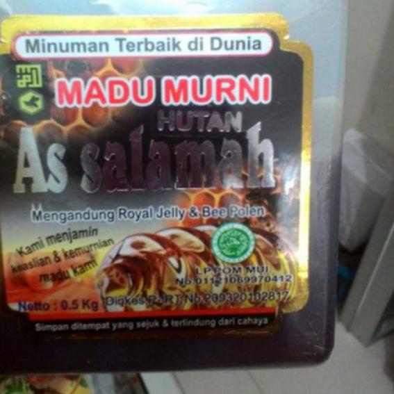 

★ Assalamah Hutan 500 gram Plus Royal Jelly dan bee Pollen ✥