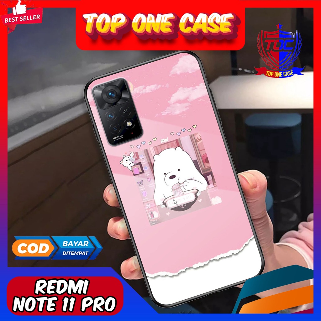 Case XIAOMI REDMI NOTE 11 PRO - Casing REDMI NOTE 11 PRO Terbaru Top One Case [ MOTIF WBB ] Casing H