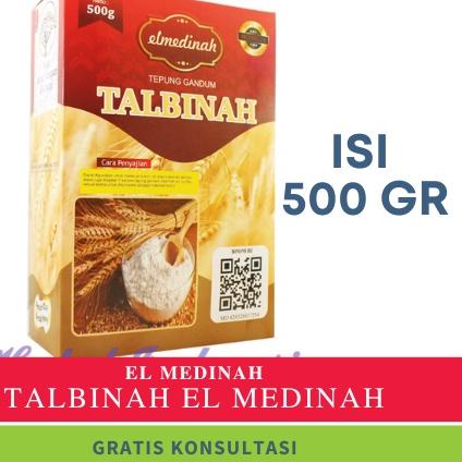 

❀ Tepung Talbinah El Medinah Resep Thibb Nabawy isi 500 gr | Tepung Gandum 100% Original ♖