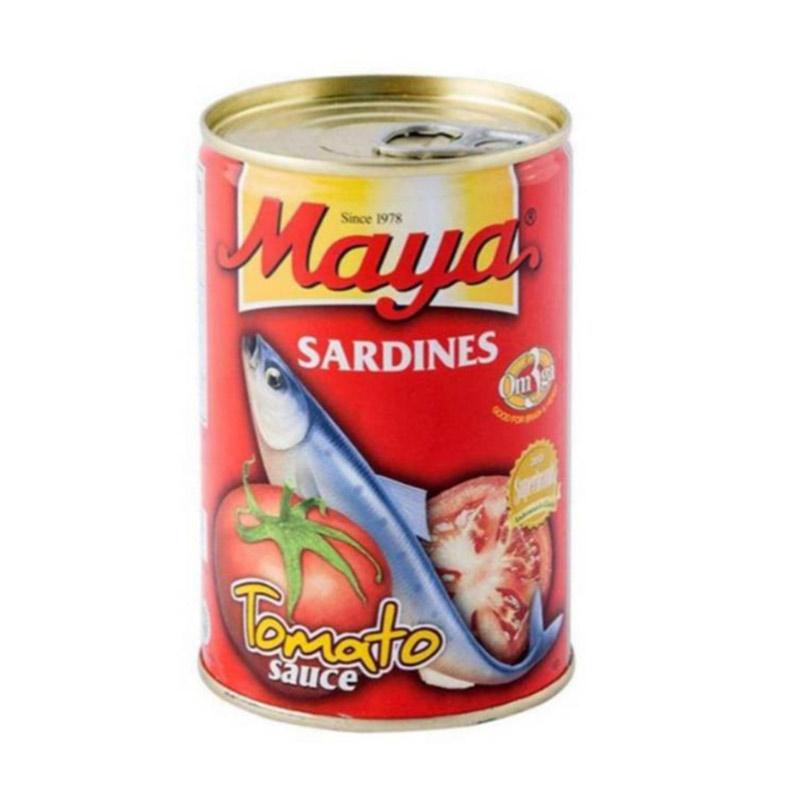 

Maya Sarden Saus Tomat Makanan Kaleng 425 g ACCJKT