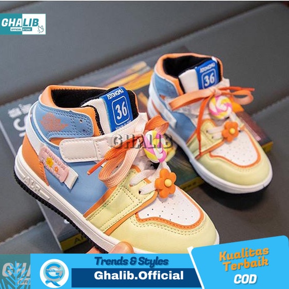 Sepatu Anak Keren Import Lolilunaboot Sneaker Sepatu Anak Import Kids Ukuran 26-37 Usia 3-9 Tahun
