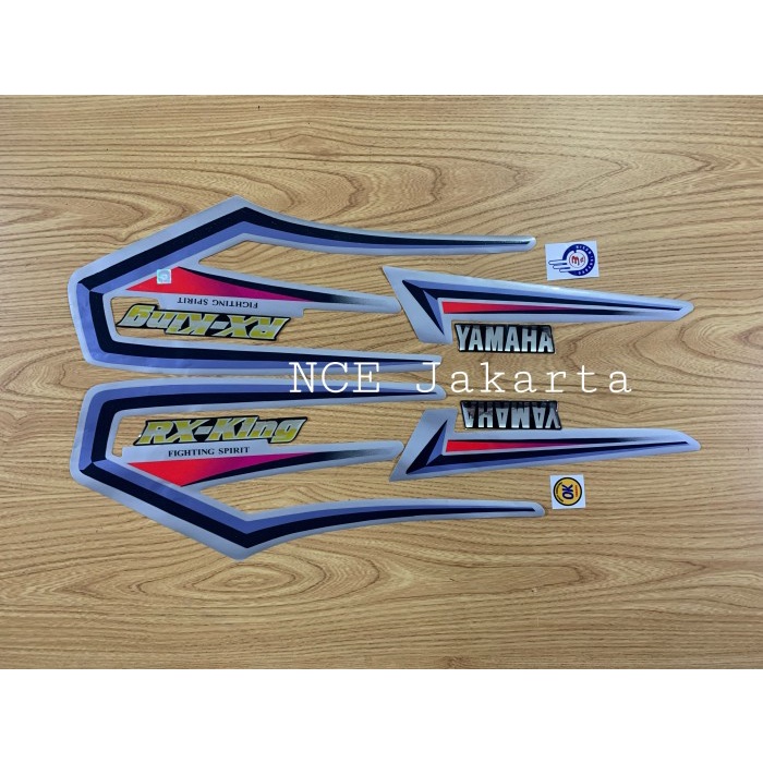 PAKET STIKER STRIPING EMBLEM RX KING 2001