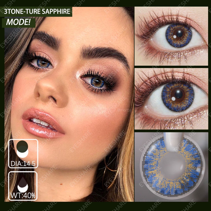 RCA [COD] C28 SOFTLENS 2PCS import Pixie Softlens NORMAL &amp; tidak Ada minus / DIA 14.5MM /kpop Khusus SOFTLEN / LENSA WARNA Big Eye Living Kontak Lensa Green/Pink/SterlingGray/Honey/Amethyst