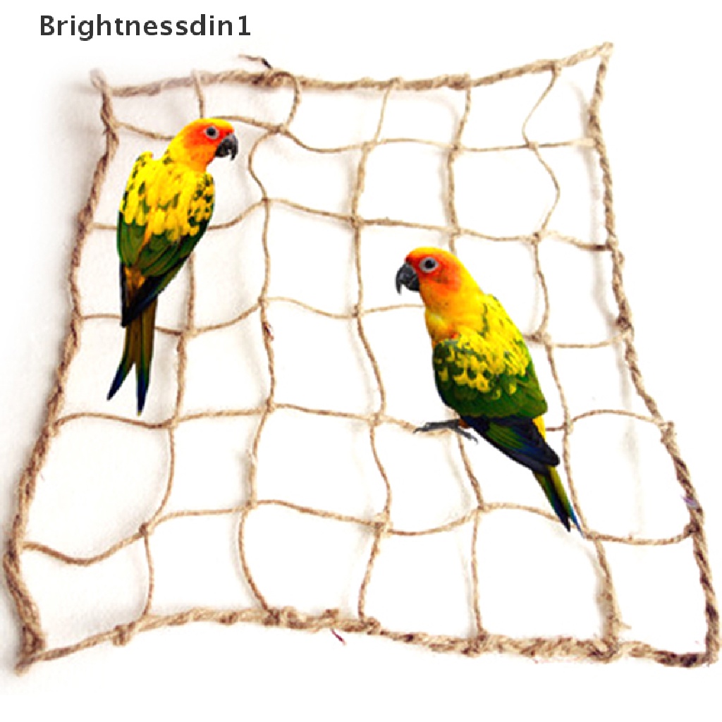 [Brightnessdin1] Pet Bird Swing Nuri Parkit Budgie Cockatiel Cage Hammock Gantung Mainan Lucu  Butik