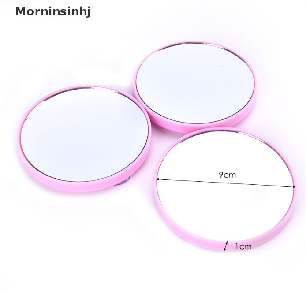 Mornin Cermin Rias 5/10 /15X Magnifying Mirror With Two Suction Cups Alat Kosmetik id