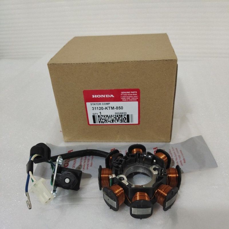 Spol spoll Spull spul spool spol spool stator assy Honda Supra X 125 lama old karbu - karisma Origin