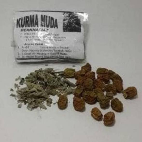 

➶ Kurma Muda Kering Plus Daun Marmia ☜