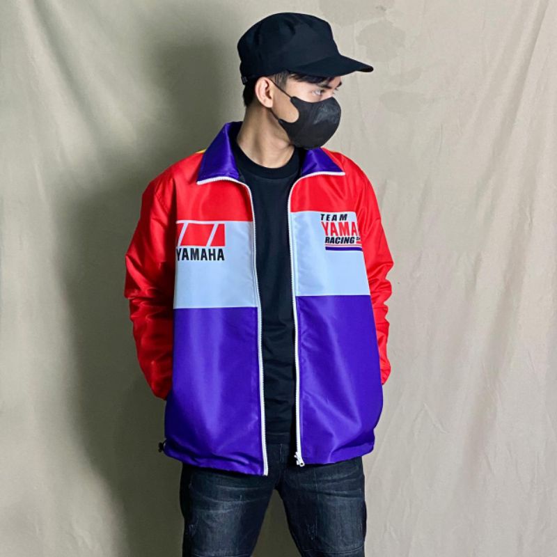 JAKET VINTAGE 90S TEAM YAMAHA RACING V2