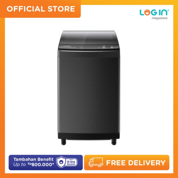 Sharp Mesin Cuci 1 Tabung Top Load ESM9500XTSA 9.5 Kg