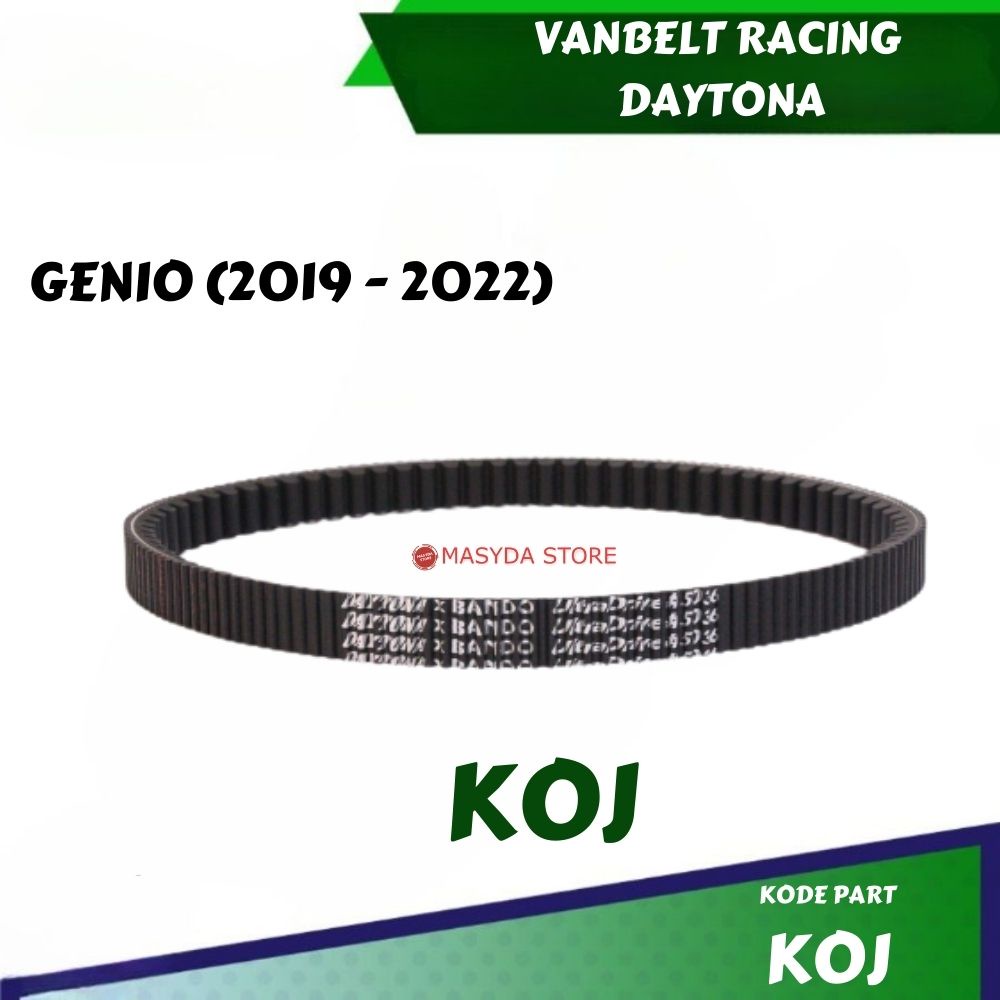 VANBELT DAYTONA GENIO 2019-2022 KOJ V-BELT GENIO ORIGINAL