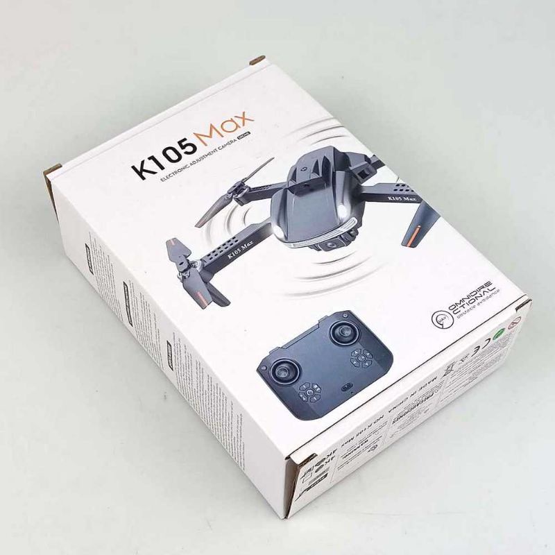 OMNIDIRECTIONAL Quadcopter Drone RC WiFi Dual Camera 4K - K105 Max