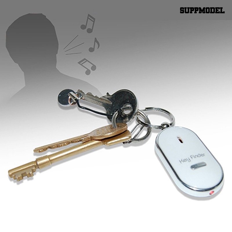 [SM] Alat Pencari Kunci Siul Kedip Berbunyi Remote Lost Keyfinder Locator Keyring