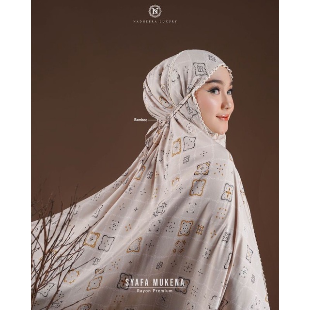 mukena syafa nadeera luxury