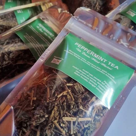 

Peppermint Tea - Teh Daun Mint Murni