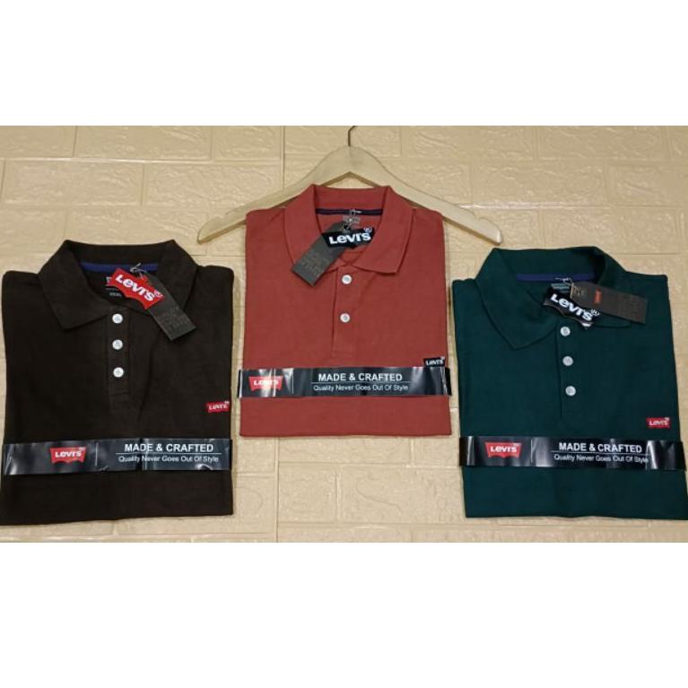 LANGSUNG KIRIM KAOS KERAH LEVIS ORIGINAL PREMIUM JUMBO XXL dan XXXL