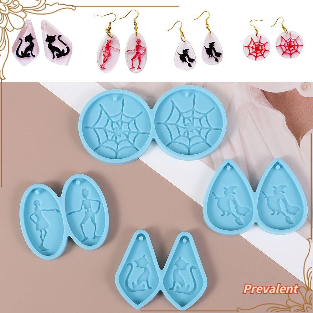 Preva Anting Cetakan Resin Handmade UV Epoxy Menjuntai Crystal Resin Silicone Mold