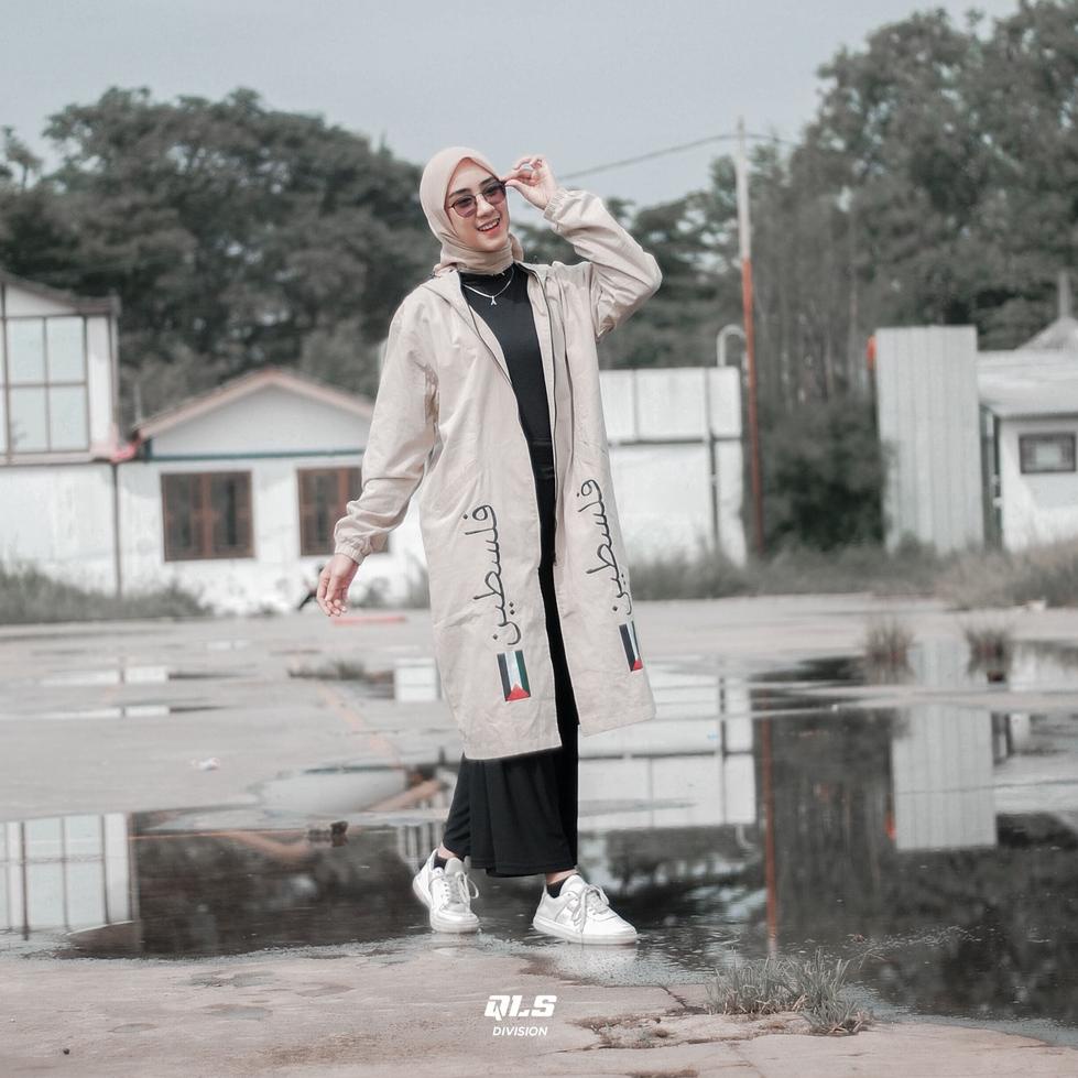 Murah Jaket Hijab Panjang Jaket Muslimah Jaket Cewe Jaket Perempuan