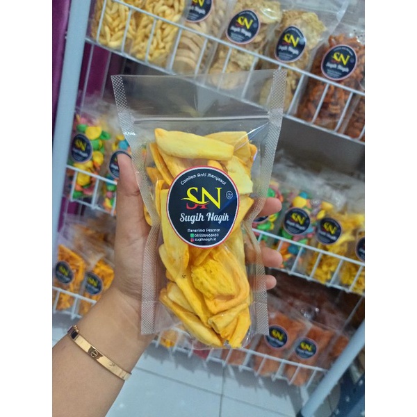 

KRIPIK BUAH I Kripik nangka Kualitas Super l Khas Malang l Kemasan Pouch