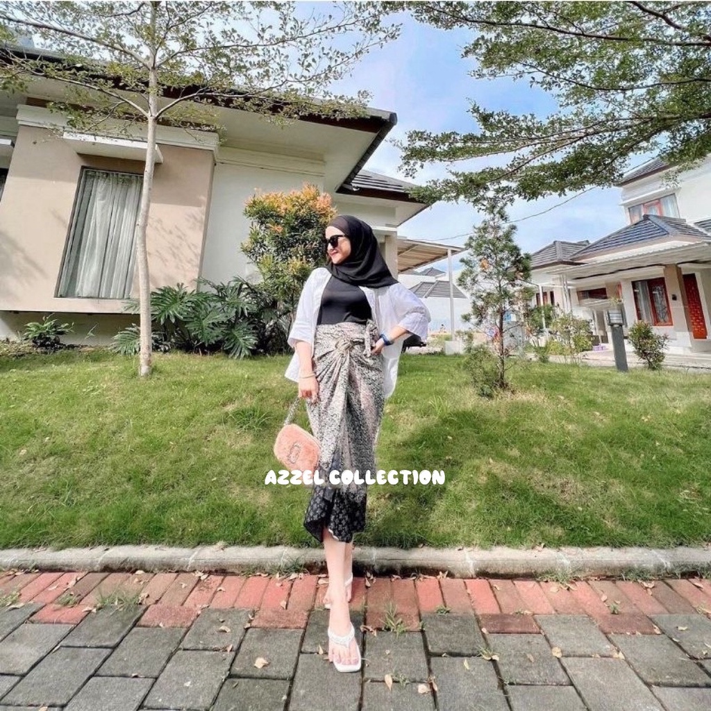 Rok Lilit Batik Bawahan Kebaya Rok Lilit Modern Pakaian Tradisional dan rok wisuda