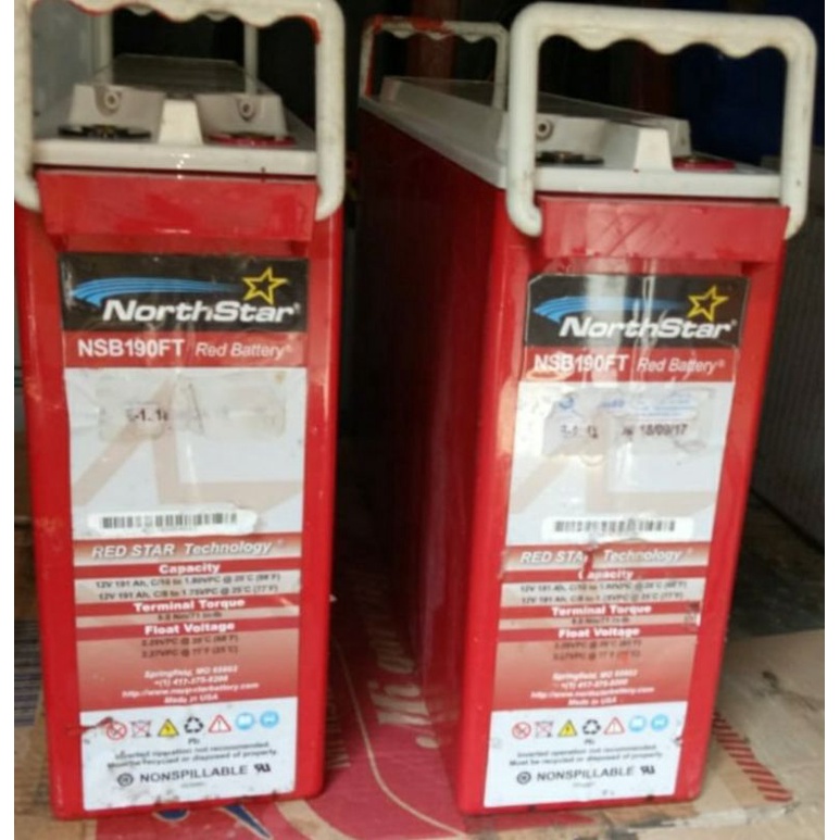 BATTERY VRLA NORTH STAR 12V-190AH made in usa