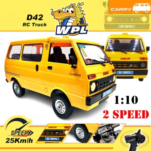 

Promo RC Car WPL D42 D 42 Van Tianjin Daihatsu T110 Mobil Angkot 1/10 RTR Diskon