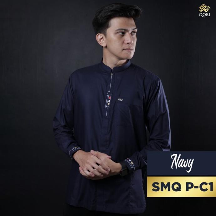 Qori Apparel Signature Miqdad Baju Koko Casual (Lengan Panjang)