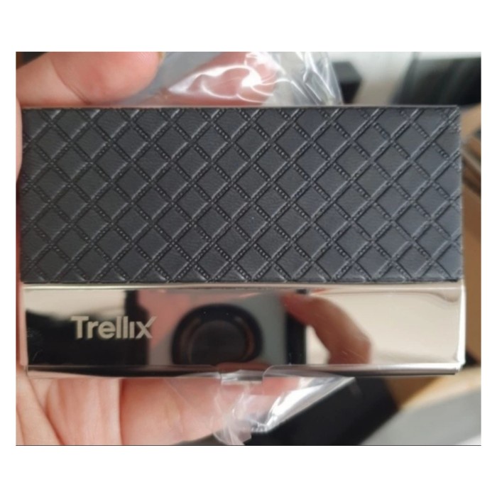 

Tempat Kartu Nama / Name Card Holder NC 21 Stainless Bisa Custom - Hitam, GRAFIR NAMA