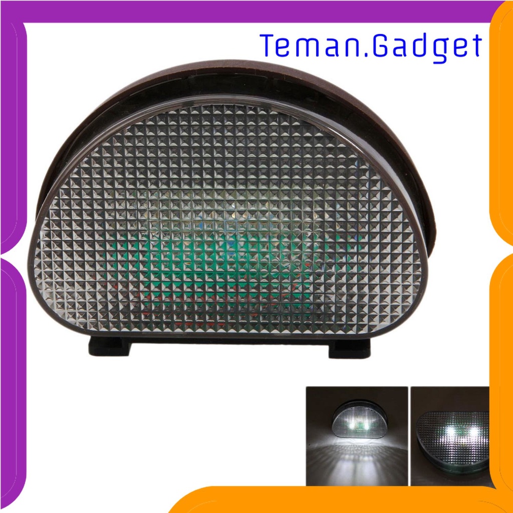 TG-LMP Lampu Taman Hias Pagar Tangga Solar Power Waterproof Cool White - HBT-1501