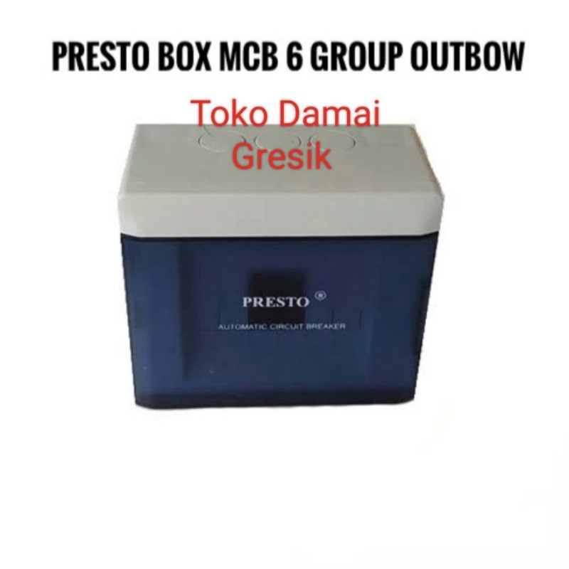 Box MCB Presto 6 Group IB / Inbow / Tanam Tembok Box