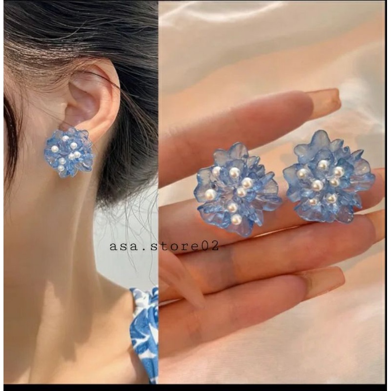 Anting Tusuk Wanita BUNGA BENING