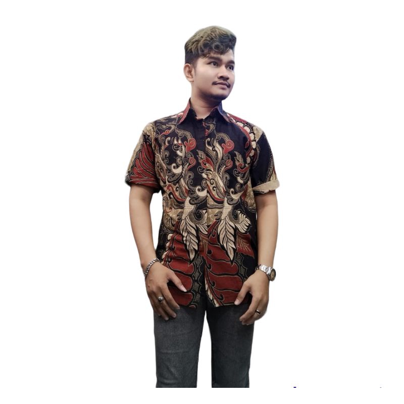 BATIK PRIA PENDEK || BATIK PRIA PANJANG || KATUN HALUS LEMBUT || KEMEJA BATIK