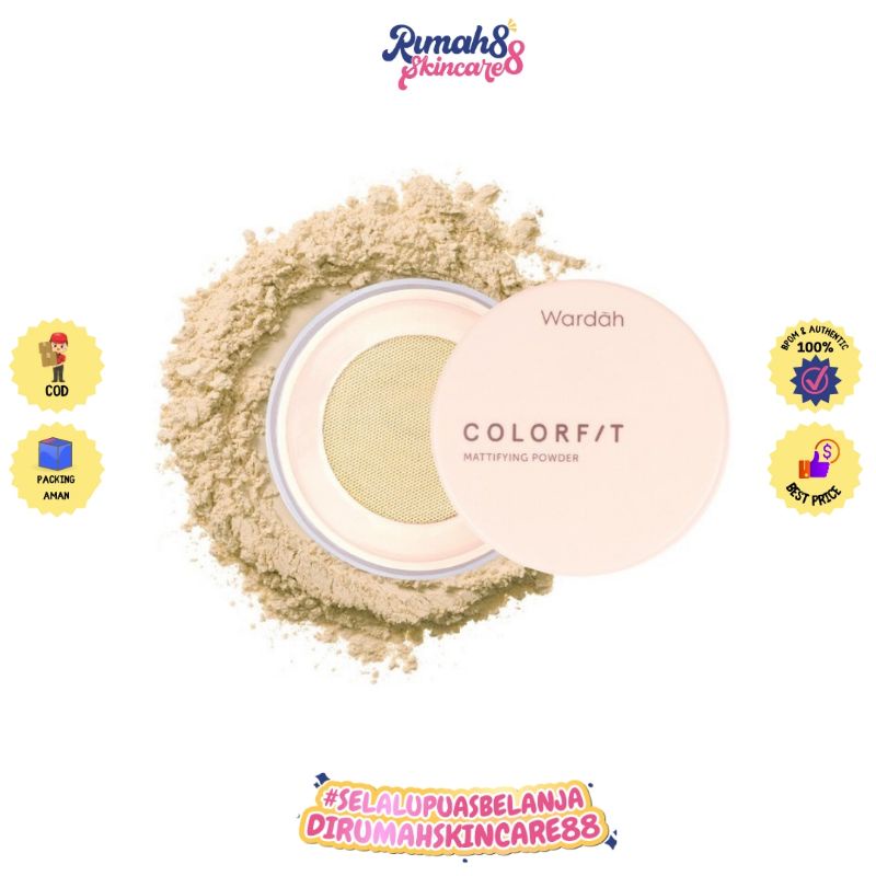 WARDAH Colorfit Mattifying Powder Bedak Tabur Dengan SPF 30PA++ dan Oil