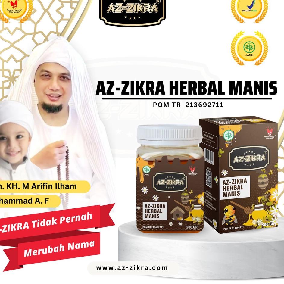 

☎ Azzikra Az-Zikra 500gr Asli (KEMASAN BARU ORIGINAL) ➸