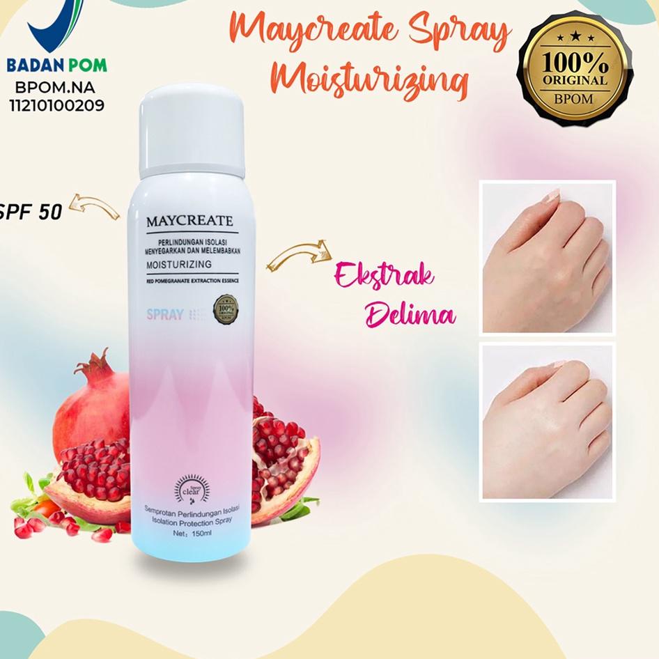 Hemat (BPOM) Maycreate Spray Original 150ml / Maycreate Instan Skin Whitening / kimberlin / Maycreat