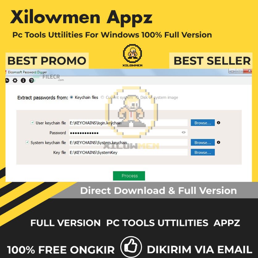 [Full Version] Elcomsoft Password Digger Pro PC Tools Software Utilities Lifetime Win OS